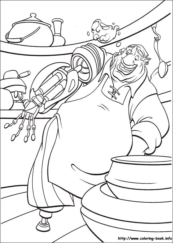 Treasure Planet coloring picture